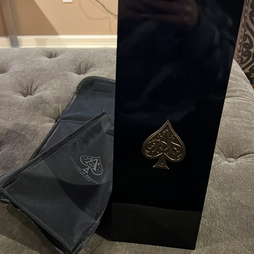 Ace of spade Champagne box with sleeve